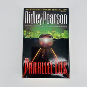 Parallel Lies, a hardcover novel / book by Ridley Pearson - Good Used Condition
